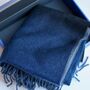 Men's 100% Pure Cashmere Ombre Scarf, thumbnail 5 of 12