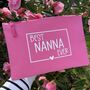 Nanny/Nanna Personalised Storage Make Up Bag, thumbnail 2 of 8