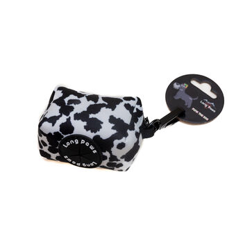 Funk The Dog Poo Bag Pouch Cow Print, 3 of 3