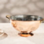 Polished Copper Colander With Tin Interior – 25 Cm, thumbnail 4 of 4