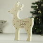 Personalised My 1st Christmas Reindeer Decoration, thumbnail 5 of 5