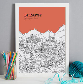 Personalised Lancaster Print, 6 of 9