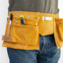 Personalised Dad's 11 Pocket Leather Tool Belt, thumbnail 1 of 6