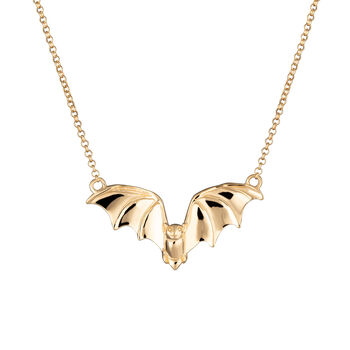 Sterling Silver Bat Necklace, 9 of 10