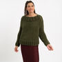 Claire Jumper Easy Knitting Kit, thumbnail 2 of 12