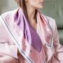 Personalised Pink Romance 'Where We Started' Map Scarf, thumbnail 2 of 12