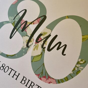 50th, 60th, 70th, 80th, 90th Birthday Card For Her, 10 of 10