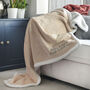 Personalised Maternity Mummy And Me Neutral Blanket, thumbnail 4 of 11