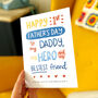 Personalised First Father's Day Card For Daddy, thumbnail 1 of 4