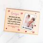 Personalised My Galentine Photo Wooden Plaque, thumbnail 3 of 3
