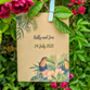 Tropical Toucans Seed Packet Wedding Favour, thumbnail 1 of 1