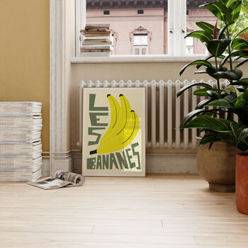 Bananas Print, Food Illustration Art, 5 of 6