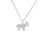 Silver Goat Necklace, thumbnail 2 of 6