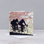 Cycling Card With London City Map, thumbnail 1 of 2