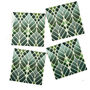 Art Nouveau Green Tile Handprinted Ceramic, thumbnail 5 of 11