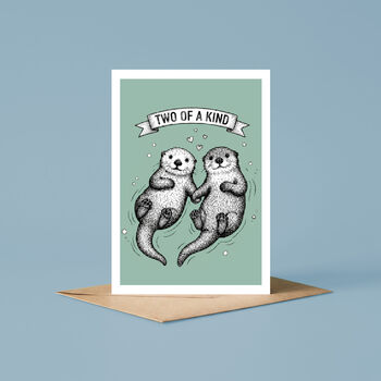 Otters Love Card, 2 of 5