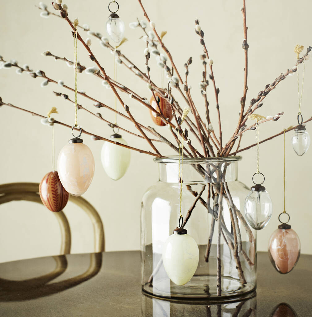 Hand Blown Glass Easter Eggs By The Forest & Co