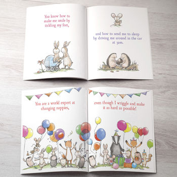 First Fathers Day Personalised Book, 4 of 8