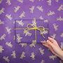 Dragonfly Lokta Gift Wrap, thumbnail 9 of 11