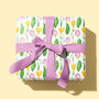 Crocus Tulip Wrapping Paper Roll Or Folded, thumbnail 1 of 3