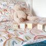 Rainbow Nursery Bedding Set Cot Bed Linen, thumbnail 3 of 4