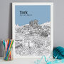 Personalised York Print, thumbnail 5 of 10