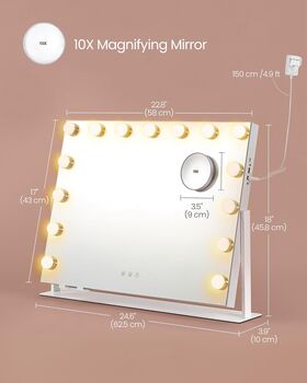 Vanity Makeup Mirror With Lights LED Mirror, 2 of 6