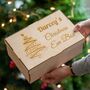 Personalised Wooden Christmas Eve Box, thumbnail 4 of 6