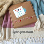 Personalised Cotton Throw, Birthday Gift, thumbnail 4 of 10