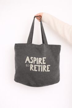Aspire To Retire | Tote Bag, 2 of 3