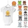 Milestone Baby Grows For Newborn Baby Gift, thumbnail 3 of 4