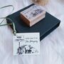 Christmas Personalised Rubber Stamp, thumbnail 5 of 6