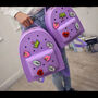 New! ’Back To School’ Crocs Backpacks,Six Colours,Charms,Matching Pencil Case, thumbnail 3 of 10