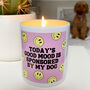 Todays Good Mood Sponsored By My Dog Ceramic Pot Candle, thumbnail 7 of 9