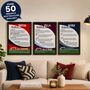 Personalised 21st Birthday Print 'Lifetime Of Support' Gift For Football Fan 50 Clubs Available, thumbnail 7 of 12