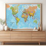 World Map Print, thumbnail 4 of 8