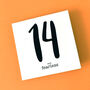 14 And Fearless 14th Birthday Card, thumbnail 2 of 5