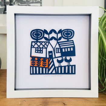 Love Birds Paper Cut, 8 of 11