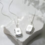 Personalised Sterling Silver Or 18ct Gold Cz Locket Necklace, thumbnail 2 of 8