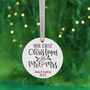 Personalised First Christmas As Mr And Mrs Ornament, thumbnail 1 of 7