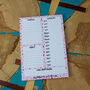 Pink Faux Terrazzo Daily Planner, thumbnail 5 of 9