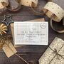 To My Boyfriend On Our First Christmas Card Personalised, thumbnail 2 of 4