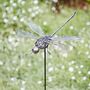 Anax Metal Dragonfly Garden Stake Decoration, thumbnail 2 of 6