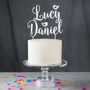 Personalised Love Birds Cake Topper, thumbnail 1 of 5