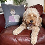 Personalised Dog Dad Dog Lover Cushion, thumbnail 2 of 12
