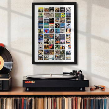 Britpop Music Personalised Gift: Greatest 90s Music Nostalgic Print, 5 of 8