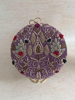 Purple Colourful Bangle Clutch, 9 of 12