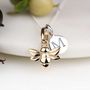 Personalised Baby Bee Necklace, thumbnail 5 of 11