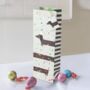 Sausage Dog Christmas Bottle Bag, thumbnail 1 of 2