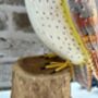 Large 30cm Hand Carved Painted Intricate Wooden Barn Owl Figurine For Bird Lovers, thumbnail 5 of 10